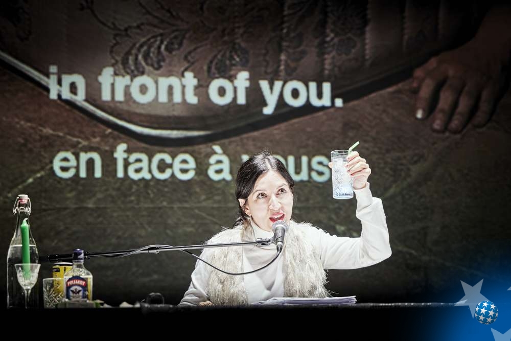 Karolina Bjanki na sceni; Foto: Christophe Raynaud de Lage